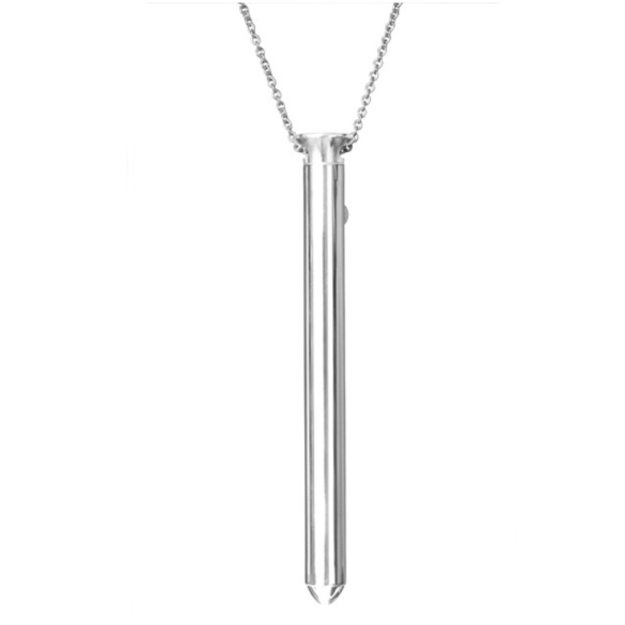 Crave - Vesper Vibrator Necklace Zilver Vrouwen Speeltjes